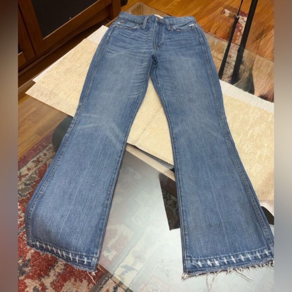 Madewell denim jeans, 👖 , rigid flare  Jeans in Northaven Wash, size 25/31